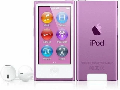 🍎🍎Apple iPod nano 7th Generation 16GB Purple MP3 Player，Bluetooth - Image 1 of 4