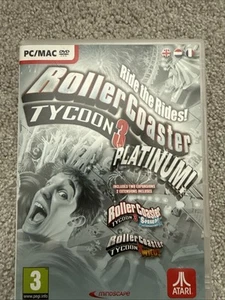 RollerCoaster Tycoon 3 - Platinum (Jeu + 2 Extensions) - PC - FR - Very Good - Picture 1 of 3