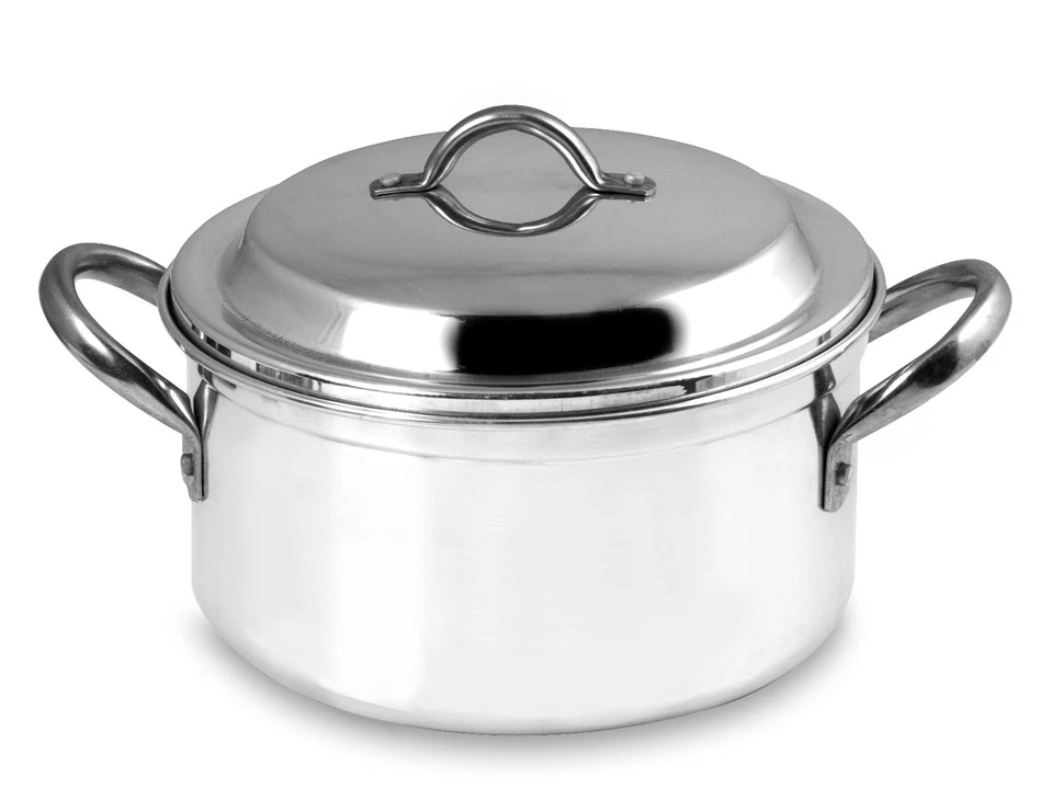 Pardini Omnia Risottiera con Misurino, Alluminio, Argento, 22 cm - Immagine 1 di 1