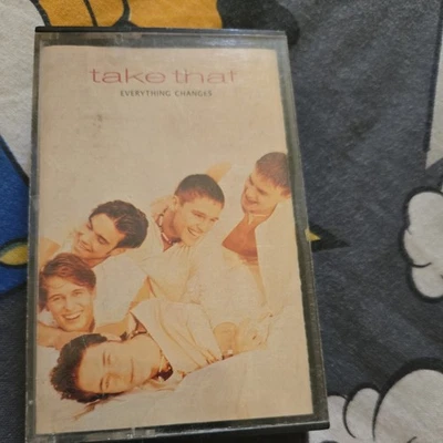 Take That-Everything Changes-13 track Pray Relight My Fire & Babe Cassette Tape - Image 1 of 4