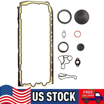 Oil Pan Gasket Set w/ Oil Cooler Seal For BMW M135i 335i 435i 535i 11427537293 Foto 1 de 4