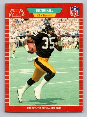 1989 Pro Set #346 Delton Hall - Image 1 of 2