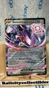 Pokemon Genesect ex 067/086 Sv: Black Bolt Holo - Picture 1 of 4
