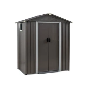 JY QAQA 5x3 FT Metall Outdoor Garten Lager Schuppen, Wasserdicht Metall Gartenhaus... - Bild 1 von 7