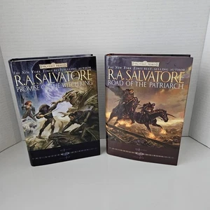 Forgotten Realms R.A. Salvatore The Sellswords (Book 2-3), 1st Edition, HC DJ  - Foto 1 di 16
