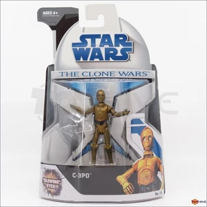 Star Wars The Clone Wars - 2008 C-3PO with Glowing Eyes #16 by Hasbro - Picture 1 of 2