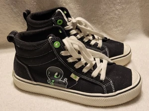 Scarpe Cariuma x Razer Unisex OCA High Sneki Snek Nero Verde Tela 7 W 5,5 M - Foto 1 di 8