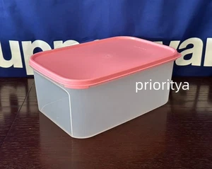 Tupperware Modular Mates 18 Tassen rechteckig rechteckig #2 Behälter hellrosa - Bild 1 von 3