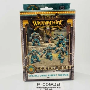 x1 x5 Crucible Guard assault troopers Plastique Privateer Press Warmachine | P-0 - Imagen 1 de 2