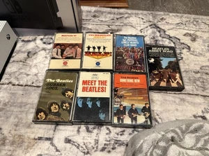 The Beatles Cassette Lot 7  Tapes Various Years Sgt. Peppers Lonely Hearts Club - Picture 1 of 16