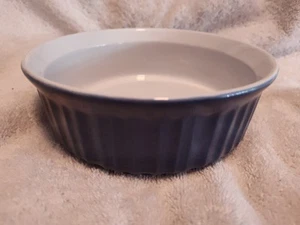 Corningware Colours Steinzeug 24 Unzen Kasserolle - blau - Bild 1 von 4