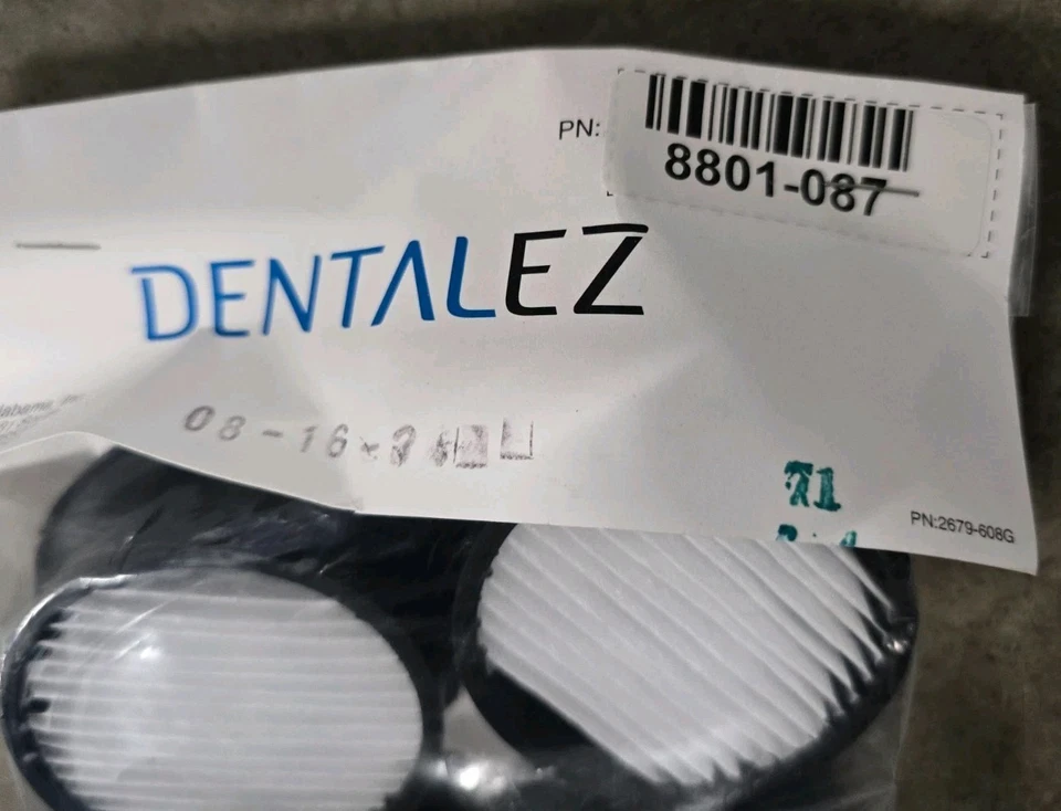 KIT DE MANTENIMIENTO DE FILTRO ORIGINAL OEM, SELLADO DE DENTAL EZ 8801-087 PRECIO DE VENTA SUGERIDO POR EL FABRICANTE $440 Foto 1 de 4