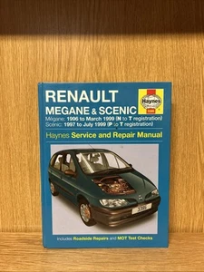 Haynes workshop manual for Renault Megane & Scenic, '96 (N) to '98 (R) (5C) - Picture 1 of 4