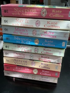 Kate Collins Abby Knight Flower Shop Murder Mysteries Books 9 PB Cozy Mysteries - Picture 1 of 10