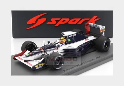 1:43 SPARK Brabham F1 Bt60Y #8 Belgium Gp 1991 M.Blundell S7441 - Immagine 1 di 2