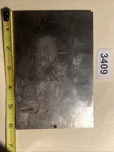 American Bank Note Company Printing Plate  A Nice Lady 3409 - Picture 1 of 2