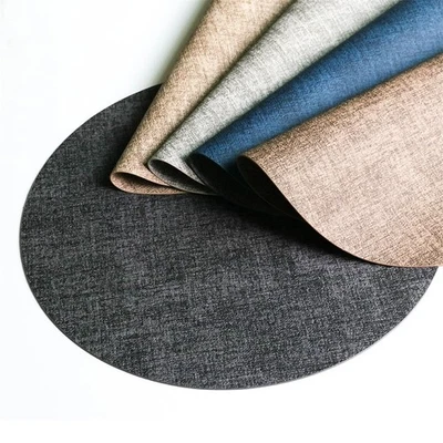 Dining Table Accessories 33cm Round Mats Elegant Dining Decor Casual Dining - Image 1 of 4