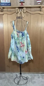 Damen Blumen Cold Shoulder Langarm Top Größe 2X von Chaps - Bild 1 von 3