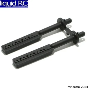 RPM R/C Products 80172 Long Body Mounts Black:TMX 3.3 EMX - Imagen 1 de 2