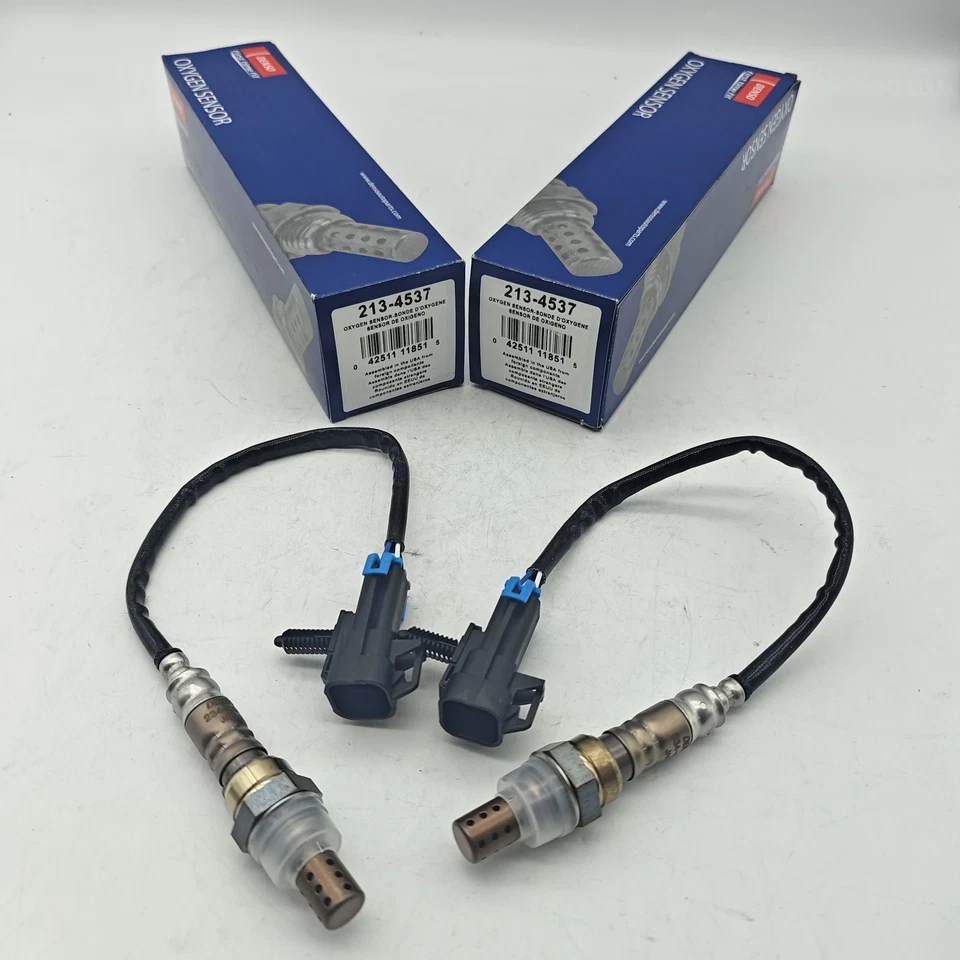 New 2x DENSO 213-4537 Oxygen O2 Sensor For 2007-15 Chevrolet GMC Pontiac Saturn - Image 1 of 4
