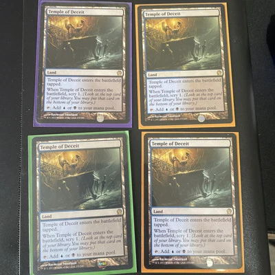 x4 Temple of Deceit | MtG Magic the Gathering Theros | English  - Image 1 of 4
