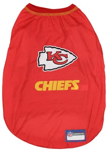 Zubaz X Pets First NFL Kansas City Chiefs Team Haustier T-Shirt für Hunde - Bild 1 von 9