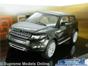 RANGE ROVER EVOQUE MODEL CAR SANTORINI BLACK 1:43 SIZE IXO DEALER SPECIAL B.I T3 - Picture 1 of 5