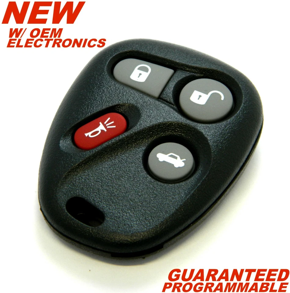 OEM ELECTRONIC 4 BUTTON REMOTE KEY FOB #1 #2 FOR 2001-2004 CHEVROLET CORVETTE — 第 1/4 张图片