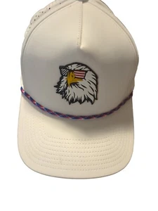 Sombrero de cuerda de golf Bel Air Country Club de Imperial blanco ajustable bordado - Imagen 1 de 5