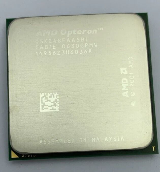 AMD Opteron 248 2.2GHz 1 MB L2 Cache OSK248FAA5BL Socket 940 CPU Processor - Image 1 of 2