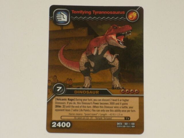 Preços baixos em Jogos de cartas colecionáveis Rei Dinossauro TCG