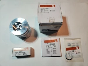 STD Size OE Bowl SINGLE Piston w/ Rings-Pin + Clips 94-98 Dodge Cummins 5.9 12V - Bild 1 von 5