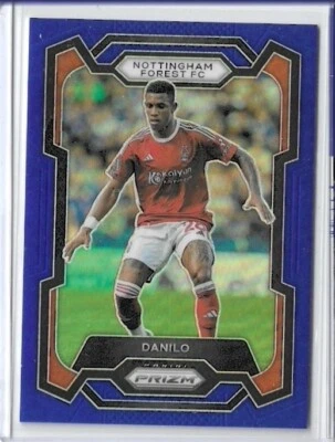Danilo 2023-24 Panini Prizm Premier League Blue Prizm #/299 - Image 1 of 2