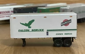 Chi Northwestern Falcon Service 24' Semi Trailer HO Scale - Picture 1 of 3