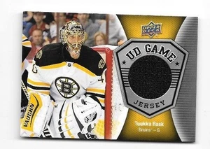 CAMISETA TUUKKA RASK 2016-17 CUBIERTA SUPERIOR UD EDICIÓN JUEGO JUEGO CAMISETA USADA - Imagen 1 de 1