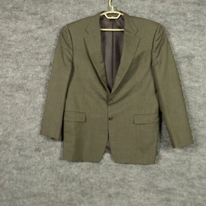 Hickey Freeman Suit Mens Size 44R Button Up 100% Wool Lined Straight Leg Pockets - Picture 1 of 22