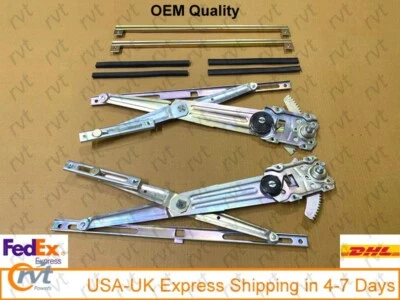 Kit completo regulador ventana delantera ensamblaje manual para Suzuki Samurai SJ410 SJ 413 Foto 1 de 4