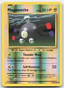 JCC Pokémon Pokémon Magnemita Holograma Inverso 37/108 Evoluciones - Imagen 1 de 2