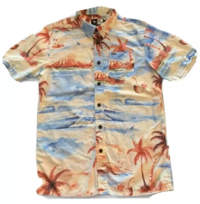 Rip Curl Boy’s Button Down Hawaiian Shirt - Image 1 of 4