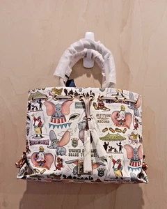 Disney Dooney & Bourke 2019 Dumbo Elephant Tassel Tote New Excellent Placement - Picture 1 of 2