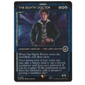 FOIL SHOWCASE The Eighth Doctor Doctor Who Universes Beyond Magic The Gathering