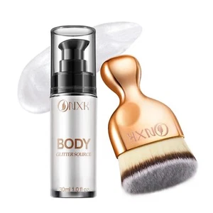 Body Glitter Oil Liquid Luminizer - Glow Hightlighter Shimmer Oil Illuminator... - Picture 1 of 6