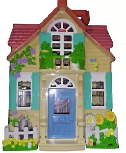 VTG Fisher Price COUNTRY COTTAGE Family Sweet Streets Dollhouse Mattel 2000 - Picture 1 of 10