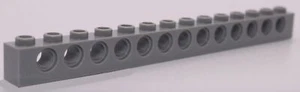 Lego 3x Ladrillo Técnico Gris Azulado Claro 1 x 14 con Agujeros - Imagen 1 de 1