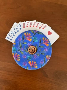 Laurel Burch ***Earth Song D*** SPIELKARTENHALTER - Bild 1 von 2