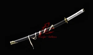 clay tempered T-10 steel blade Yamato Samurai Katana Sword Devil May Cry Virgil - Picture 1 of 12
