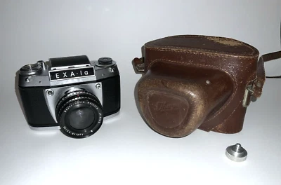 Ihagee aus Dresden Exa 1a + Meyer Optik Görlitz Lydith Q1 3,5 30mm Case - Bild 1 von 4