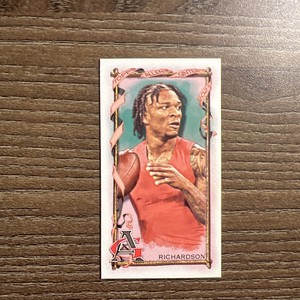 2023 Topps Allen Ginter Anthony Richardson #107 Mini Rookie Card