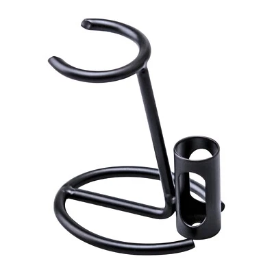 Soporte de afeitadora y cepillo de afeitar de seguridad de metal negro para afeitadora de seguridad Gillette Fatboy Foto 1 de 4