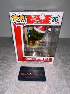 Funko - POP - Dr. Seuss - Grinch with Bag - 35 - Bild 1 von 3